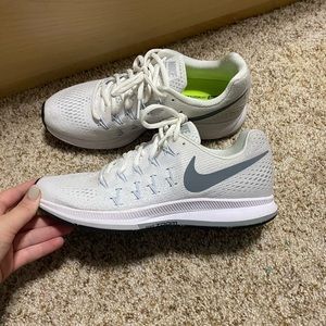 White Nike Gym Shoes